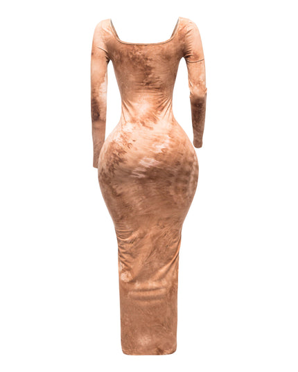 Cut out maxi dress - Muvin 