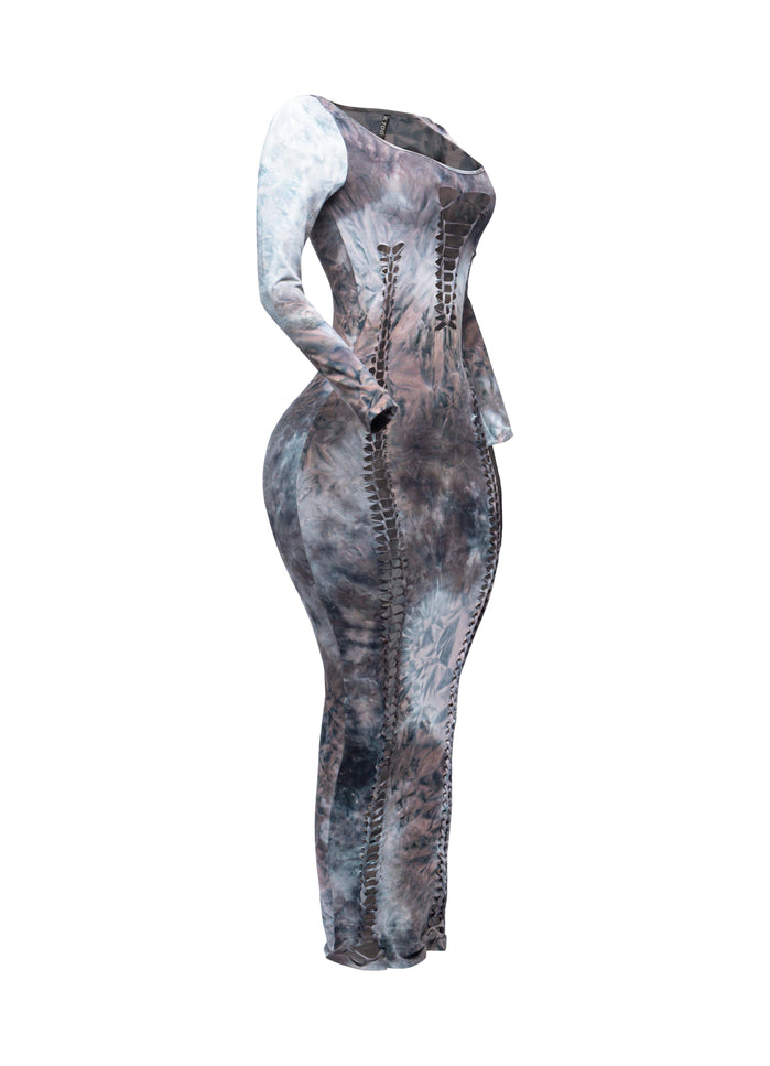 Cut out maxi dress - Muvin 
