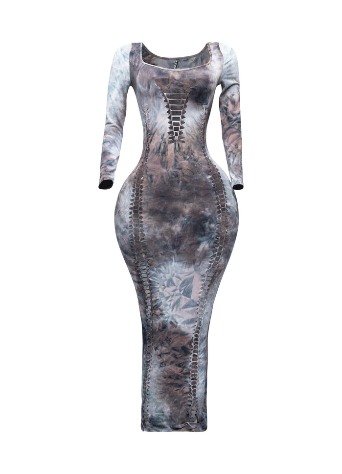 Cut out maxi dress - Muvin 