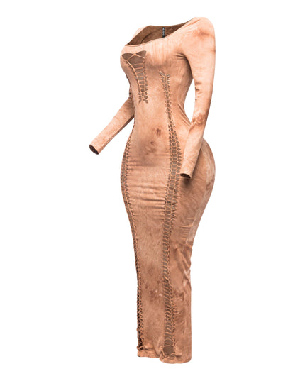 Cut out maxi dress - Muvin 