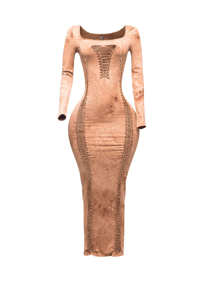 Cut out maxi dress - Muvin 