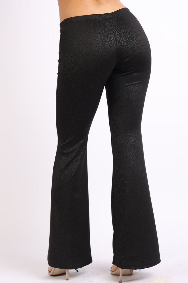 Lace up detailed pants - Muvin 