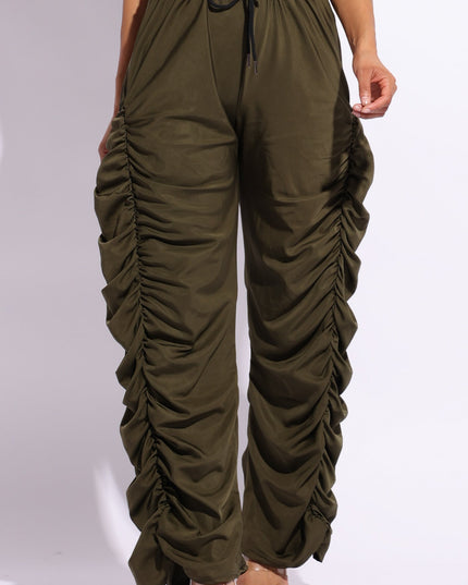Shirring pants - Muvin 