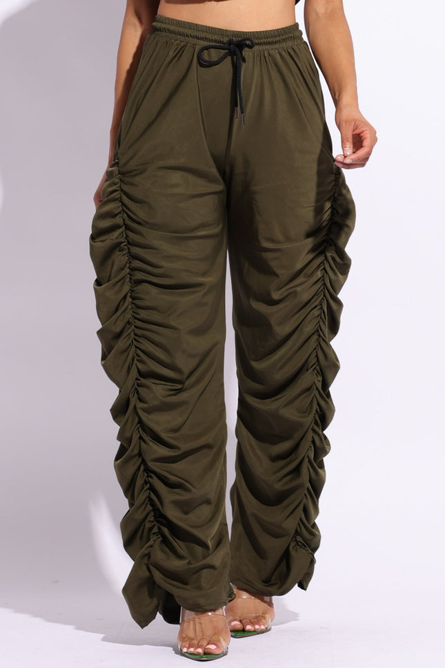 Shirring pants - Muvin 