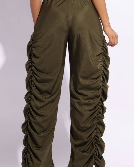 Shirring pants - Muvin 