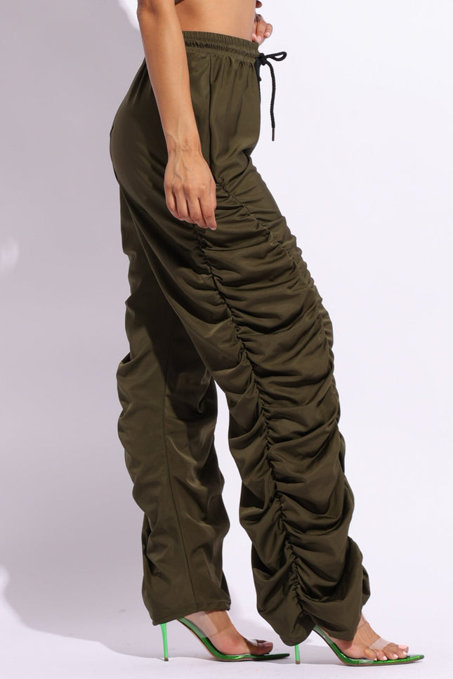 Shirring pants - Muvin 