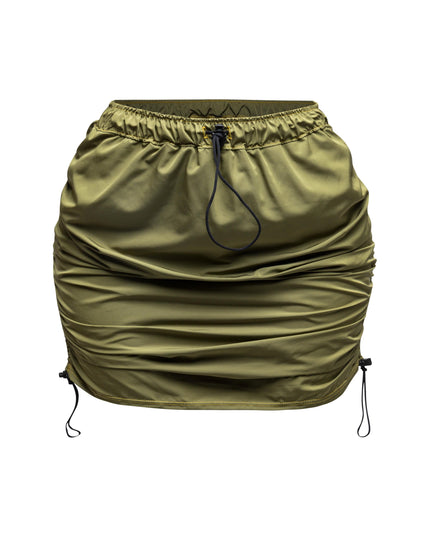 Drawstring mini skirt - Muvin 