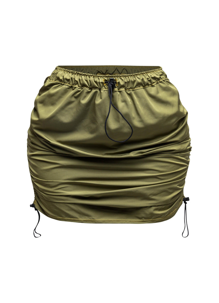 Drawstring mini skirt - Muvin 