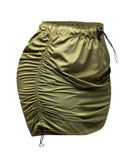Drawstring mini skirt - Muvin 
