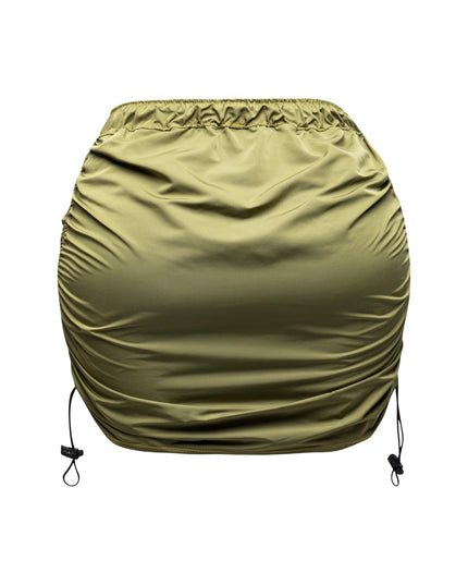 Drawstring mini skirt - Muvin 
