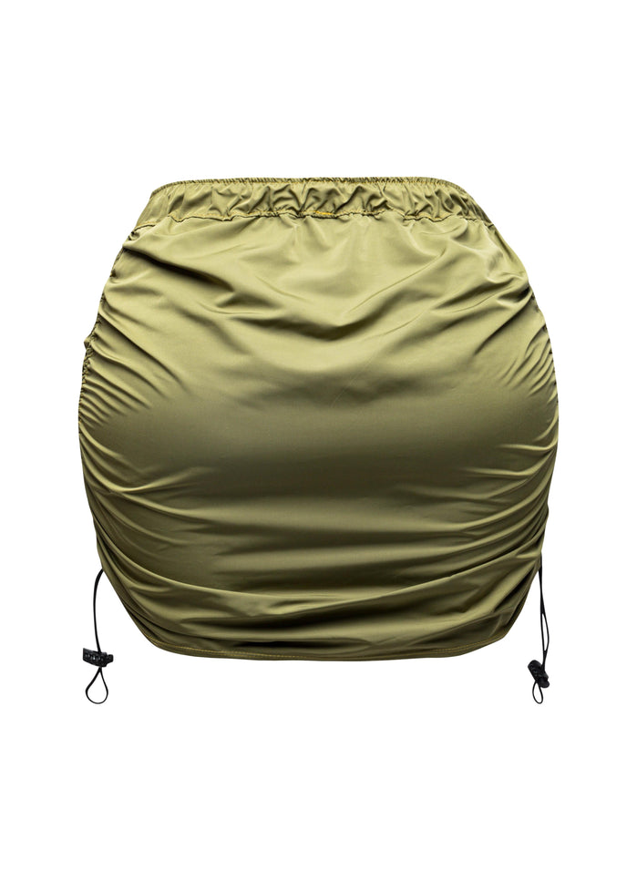 Drawstring mini skirt - Muvin 