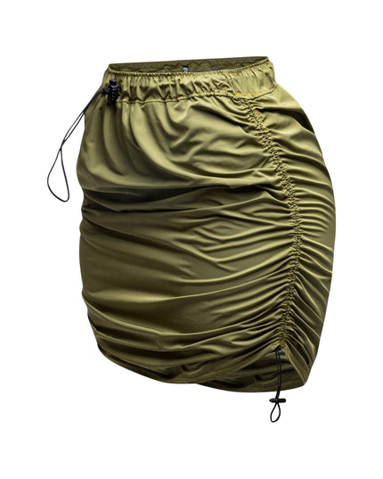 Drawstring mini skirt - Muvin 