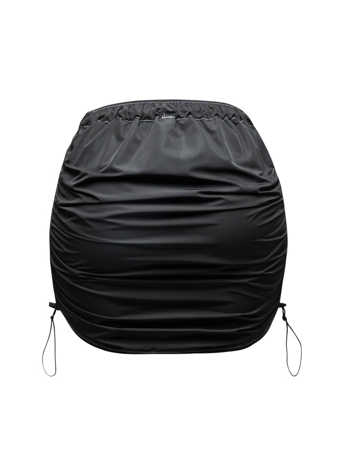 Drawstring mini skirt - Muvin 