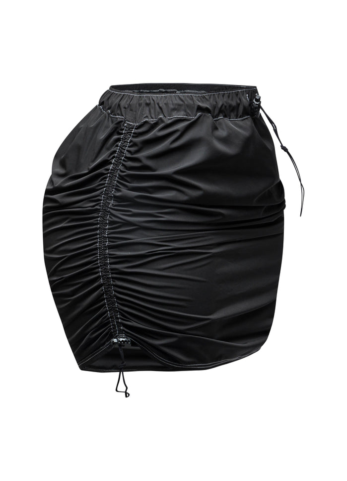 Drawstring mini skirt - Muvin 