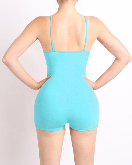Spaghetti strap basic romper - Muvin 