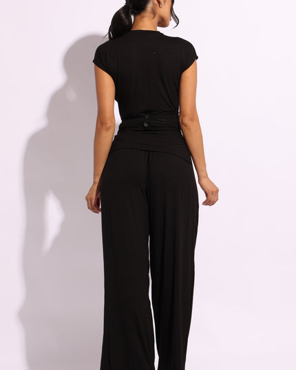 Cross wrap front buttons back set - Muvin 