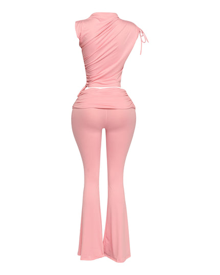 Mock Neck Top and Pant set - Muvin 