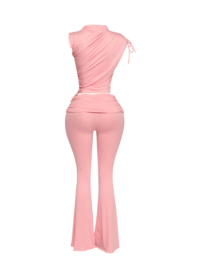 Mock Neck Top and Pant set - Muvin 