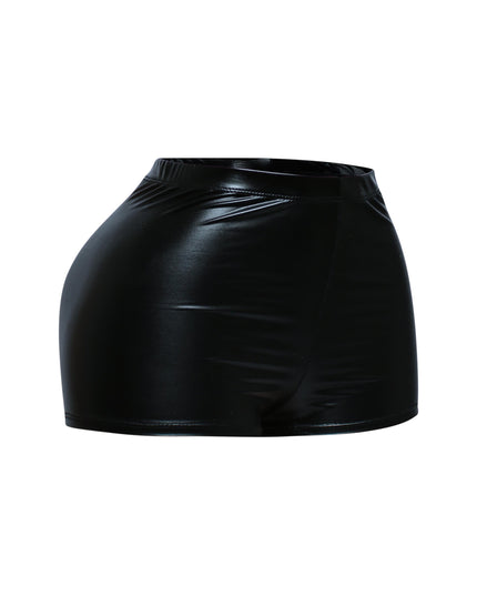 Shiny metallic shorts - Muvin 