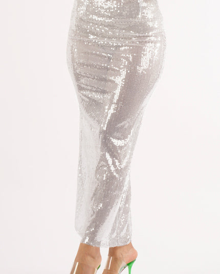 Sequin maxi skirt - Muvin 