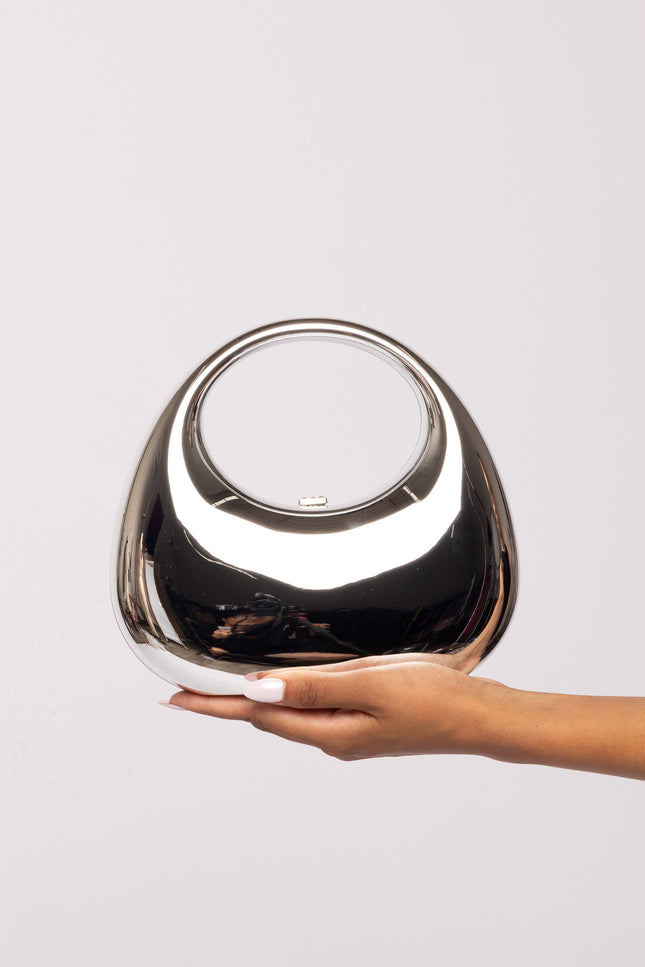 Metallic Plastic Party Clutch - Muvin 