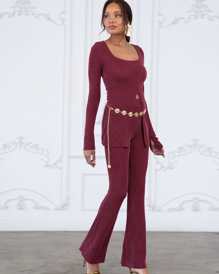Round Metal Chain Belt - Muvin 