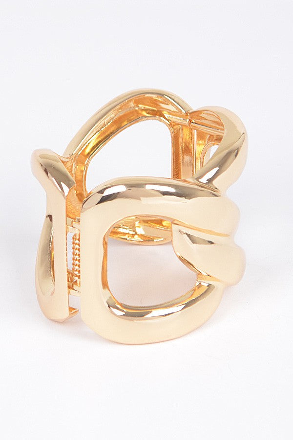 Metal Srping Hinge Cuff - Muvin 