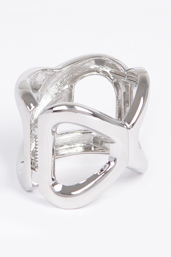 Metal Srping Hinge Cuff - Muvin 