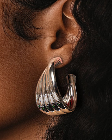 Metal Gold Plated Earring - Muvin 