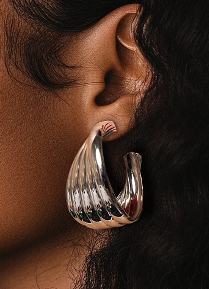 Metal Gold Plated Earring - Muvin 