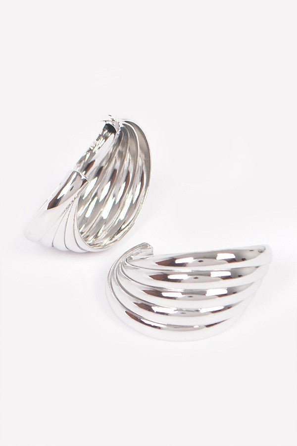 Metal Gold Plated Earring - Muvin 