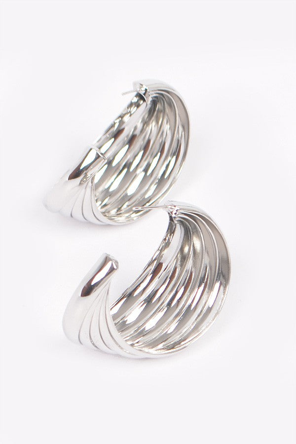 Metal Gold Plated Earring - Muvin 