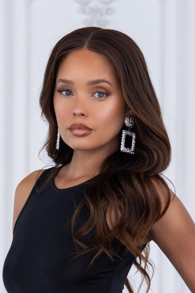 Crush Cast Texture Drop Earrings - Muvin 