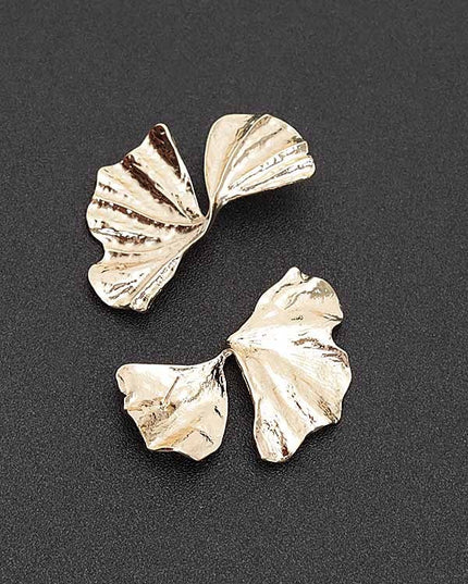 Twist Fan Drop Earrings - Muvin 