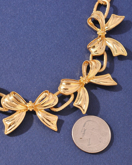 LUXURY RIBBON NECKLACE - Muvin 