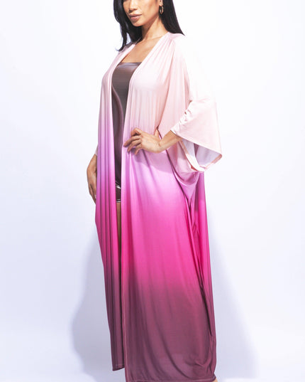 Ombre kimono cardigan - Muvin 