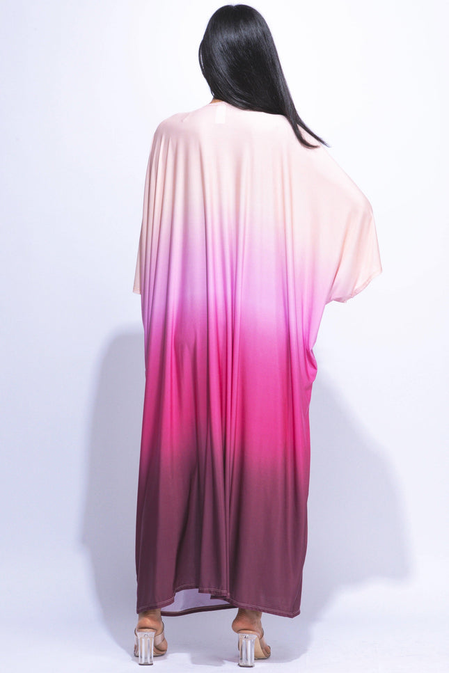 Ombre kimono cardigan - Muvin 