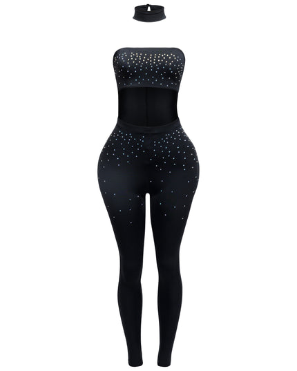Chocker tube jumpsuit - Muvin 