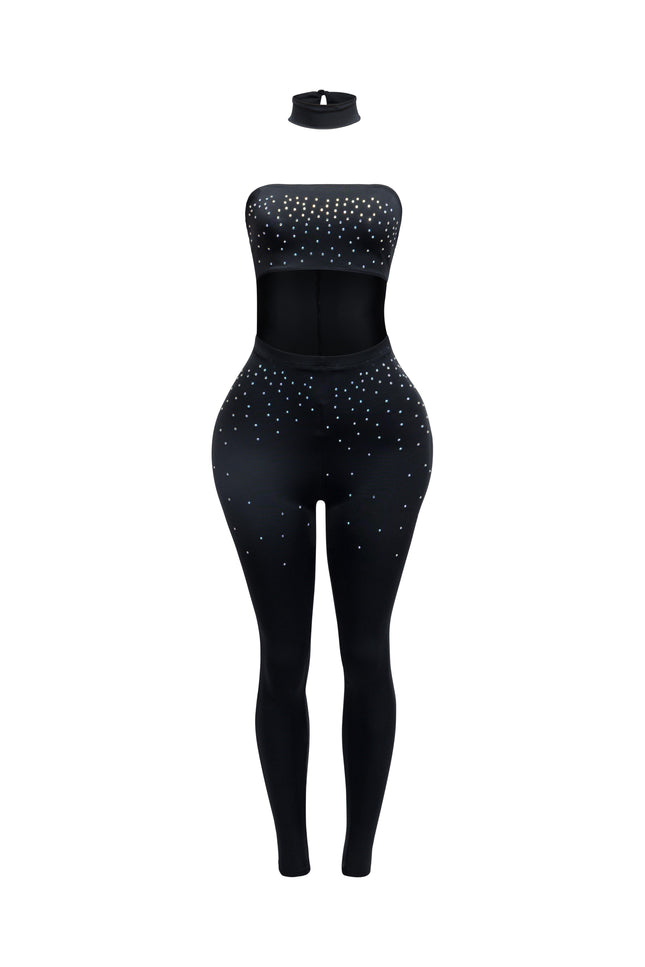 Chocker tube jumpsuit - Muvin 