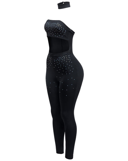 Chocker tube jumpsuit - Muvin 