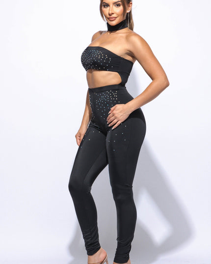 Chocker tube jumpsuit - Muvin 