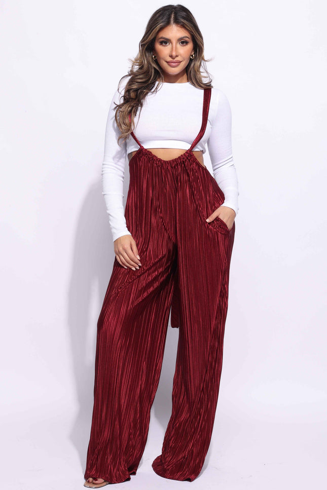 Drawstring ruched jumpsuit - Muvin 