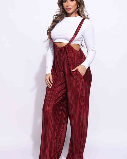 Drawstring ruched jumpsuit - Muvin 