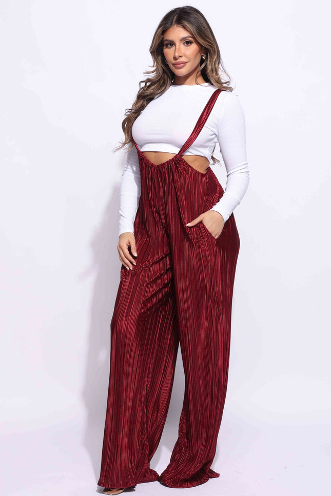 Drawstring ruched jumpsuit - Muvin 
