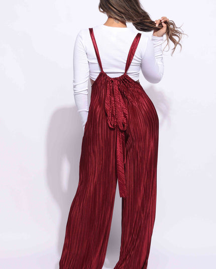 Drawstring ruched jumpsuit - Muvin 