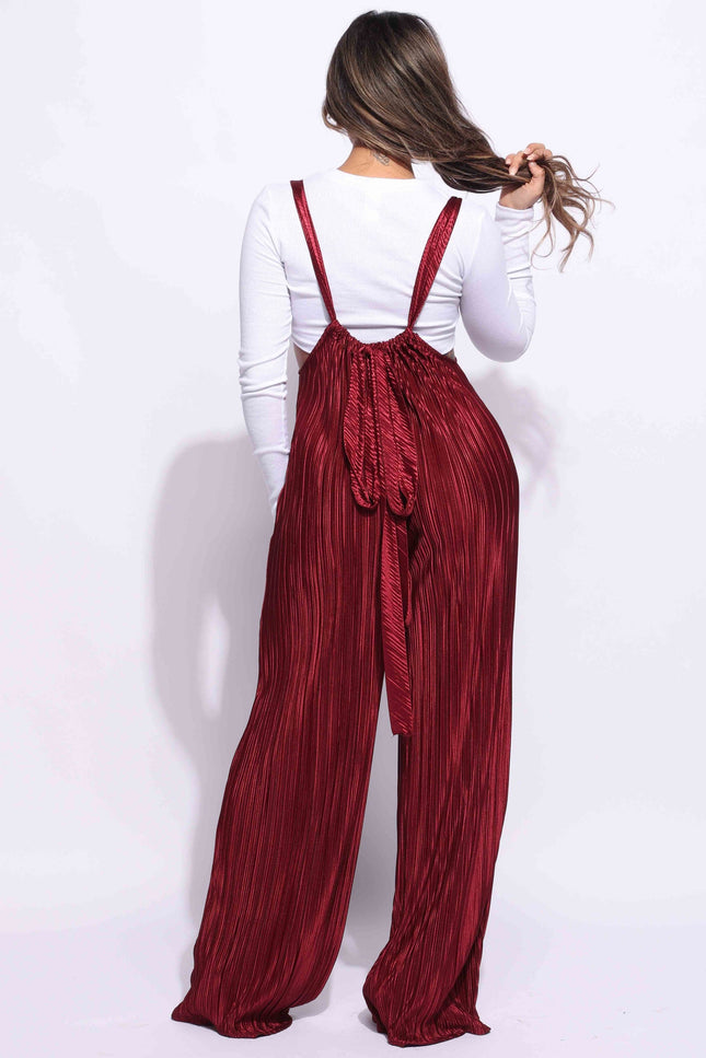 Drawstring ruched jumpsuit - Muvin 