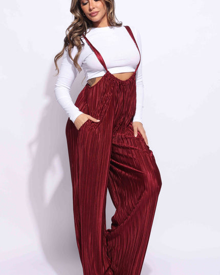 Drawstring ruched jumpsuit - Muvin 