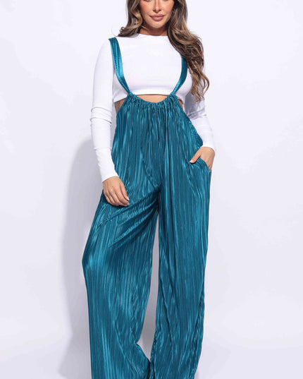 Drawstring ruched jumpsuit - Muvin 