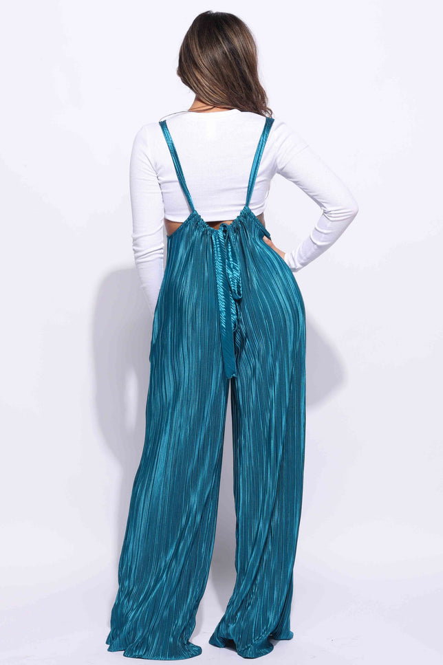 Drawstring ruched jumpsuit - Muvin 