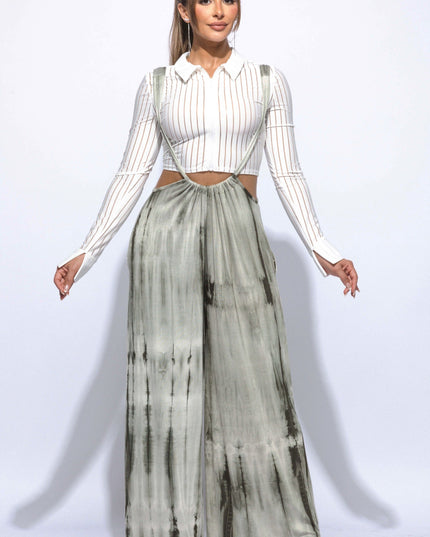 Drawstring baggy jumpsuit - Muvin 